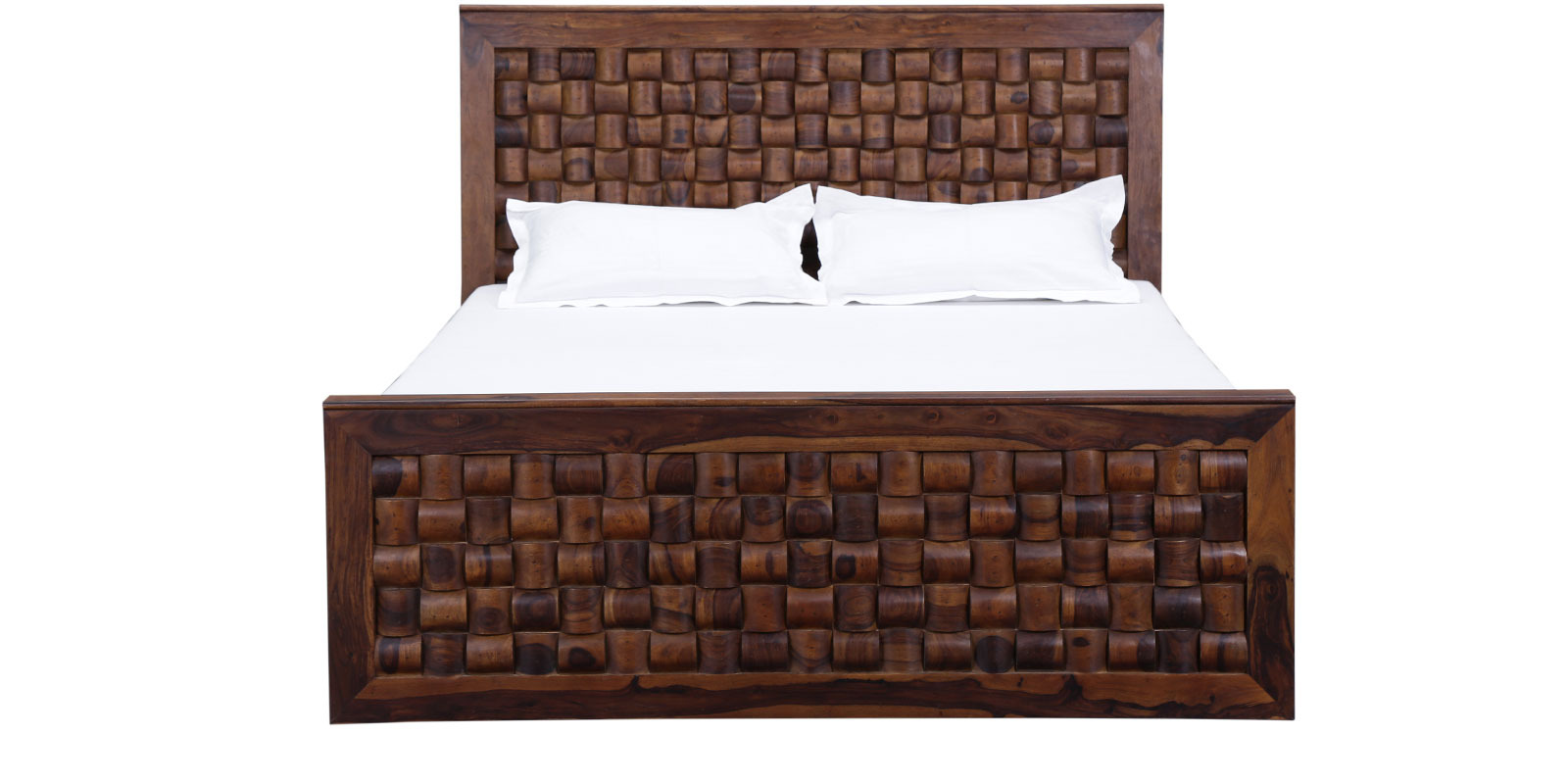 Toronto Wooden Bed Queen Size